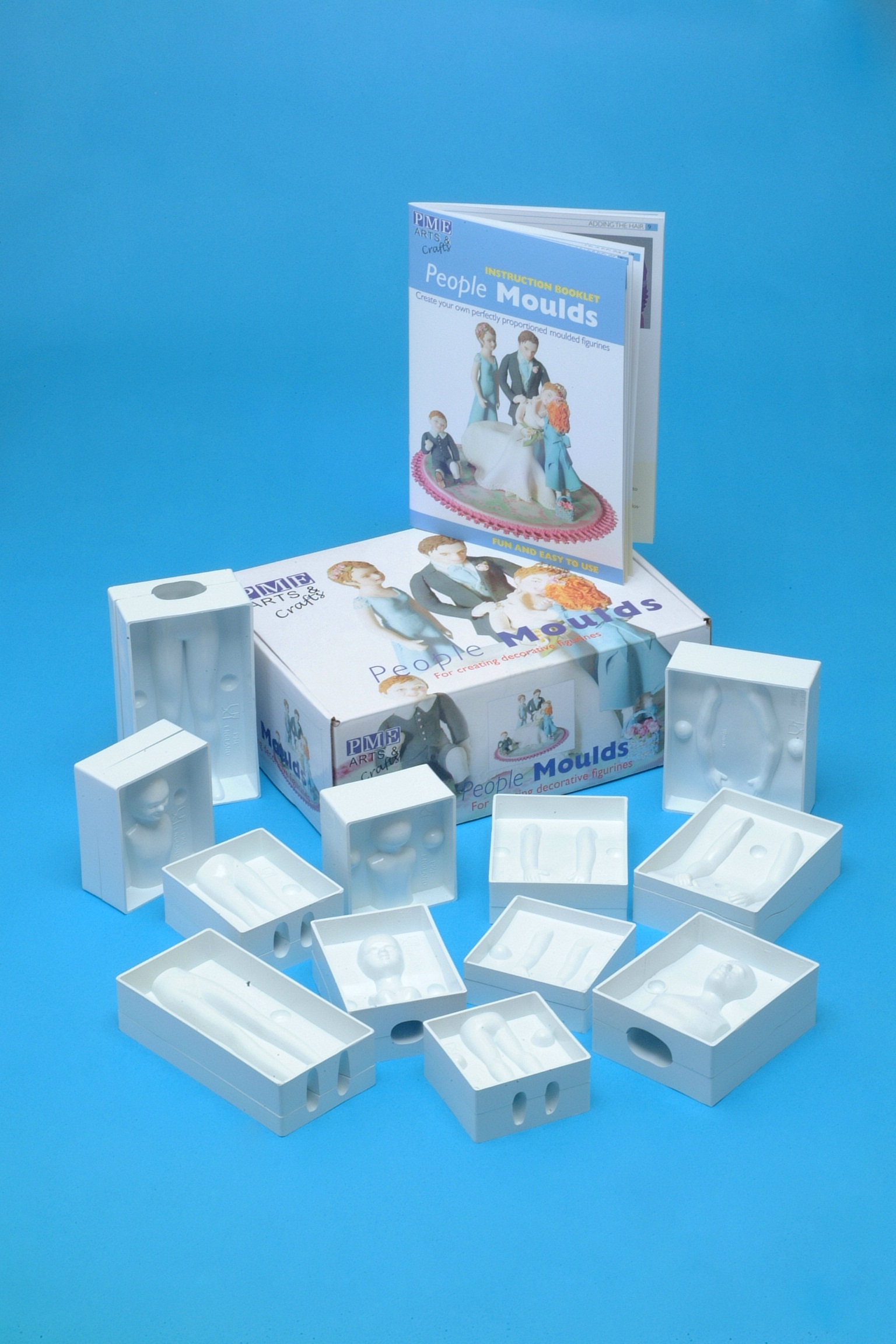  Foto: Modella Famiglia in plastica - Set di stampi per 4 persone PME