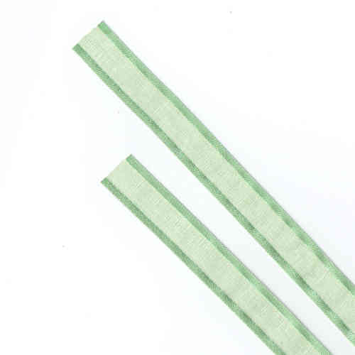  Foto: Nastro organza satin verde chiaro h 1,2 cm X 1 metro