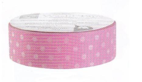  Foto: Nastro adesivo colorato a pois rosa per cake board 10 mt