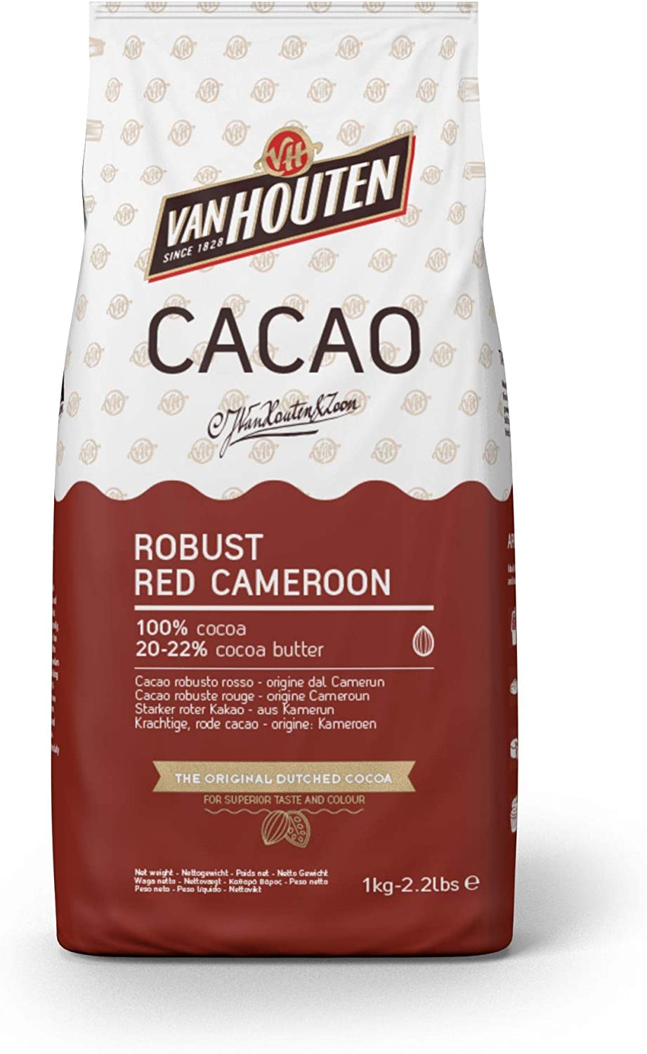  Foto: Callebaut Cacao Van Houten ROBUST RED CAMEROON 1kg