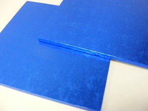  Foto: Cake board quadrato blu 40 cm