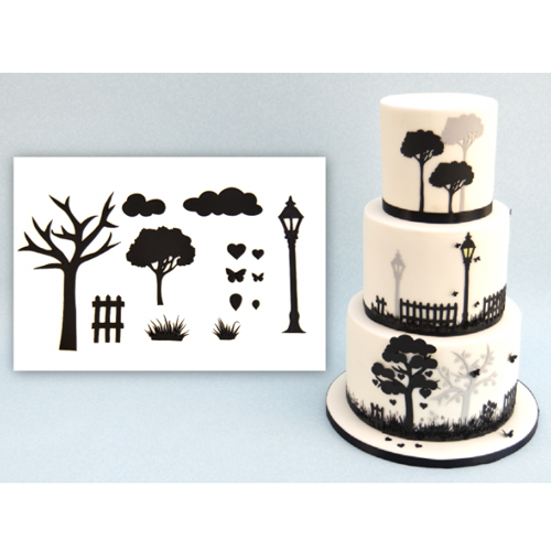  Foto: Patchwork Cutter Countryside Silhouette set