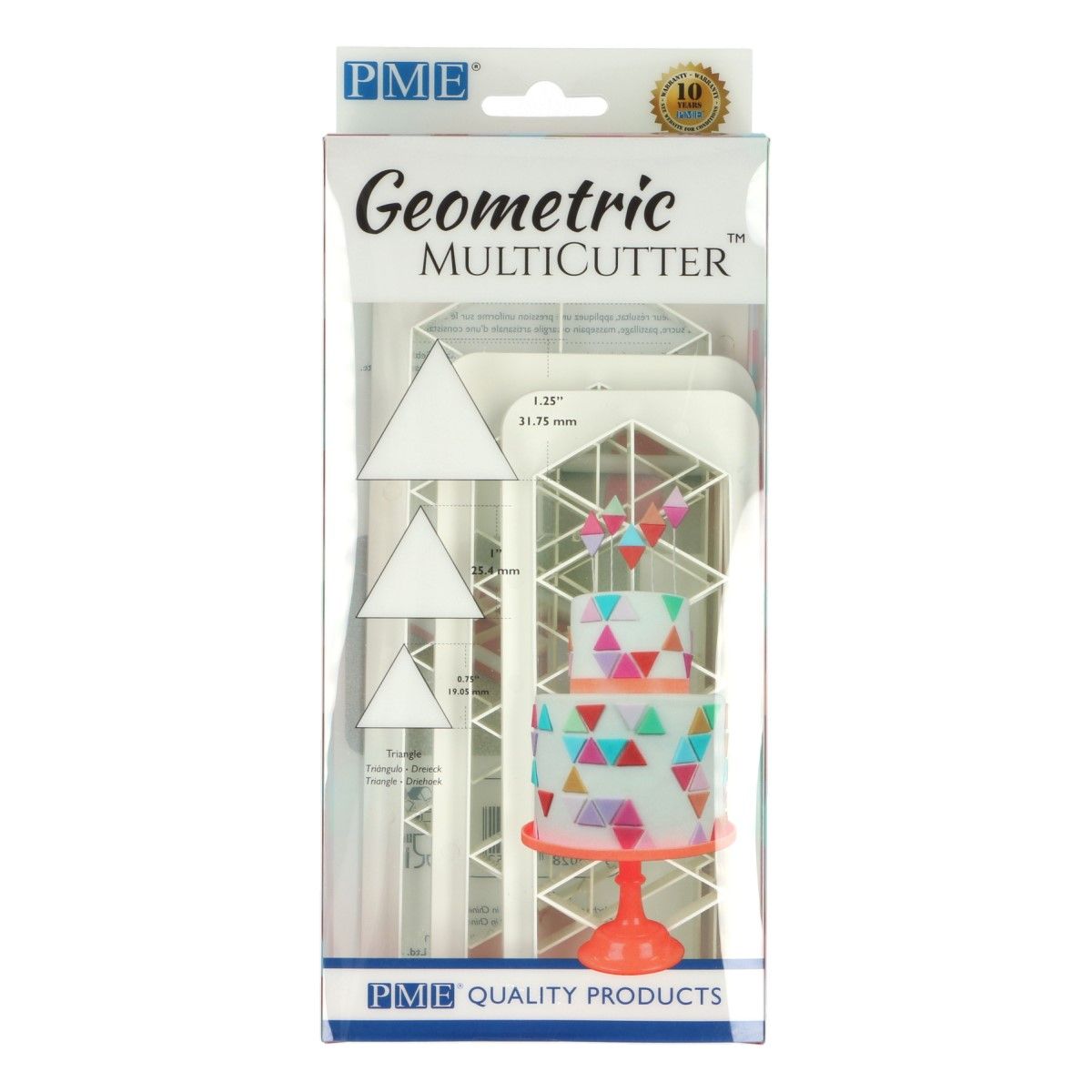  Foto: PME Multitagliapasta Geometrico Triangolo Set/3