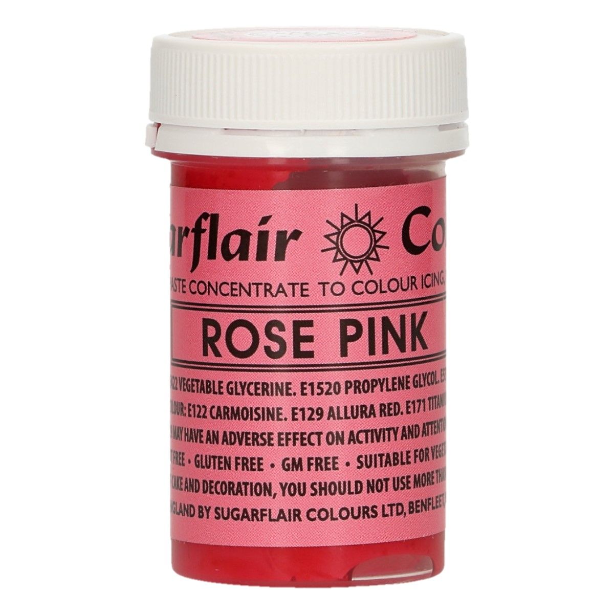  Foto: Colorante sugarflair paste rose pink 25 gr