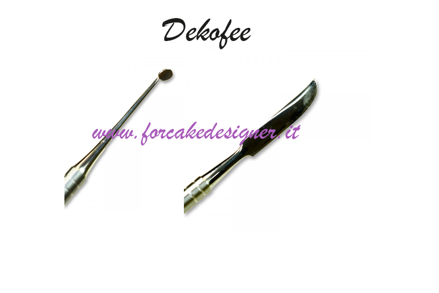  Foto: Dekofee - Strumento n. 2 - Scalpello e strumento piatto, tondo, angolato
