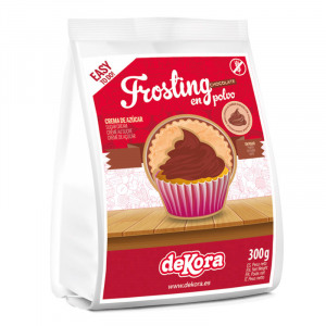  Foto: Dekora - Frosting in polvere al cioccolato 300 gr