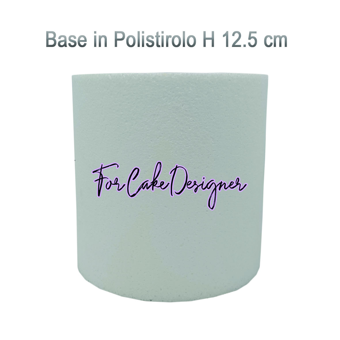 Base in Polistirolo 18 H 12,5 cm